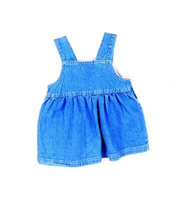 Džínové šaty velikost 92 Baby Club - 2